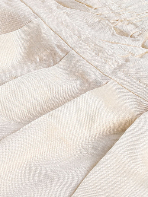 Boy's' Red Patola Print Festive Kurta Pyjama Set